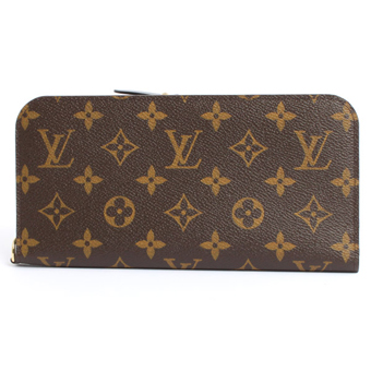 LV ヴィトン 財布 コピー モノグラム M60101 レオパード ポルトフォイユ アンソリット 長財布 ダークブラウン＆ブルーアンフィニ